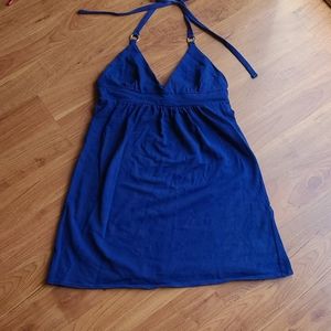 Victoria's Secret blue halter dress